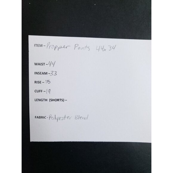 Propper Tactical Utility Pants Mens Size 44x34 Black - Picture 11 of 11